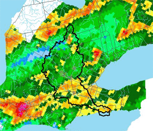 rainfall radar image